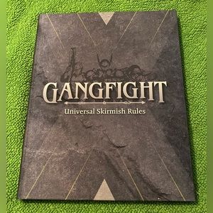 GANGFIGHT UNIVERSAL SKIRMISH RULES BOOK-HARDCOVER.